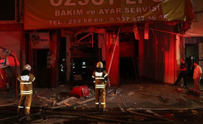 LPG servisinde ucuz atlatılan patlama: 2 ağır yaralı