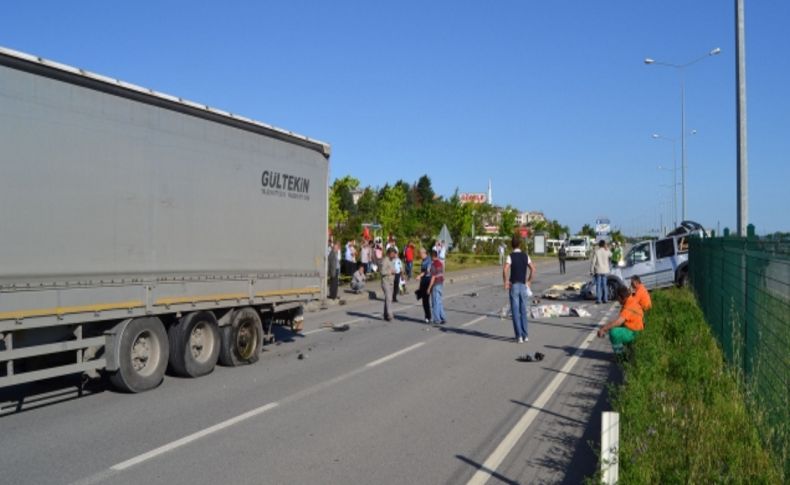 Maçtan dönen Trabzonsporlu taraftarlar kaza yaptı: 3 ölü 3 yaralı