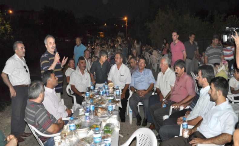 Mahalle iftarlarına büyük ilgi