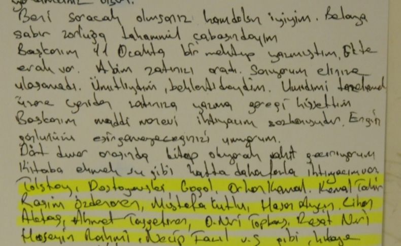 Mahkum istedi, başkan klasik kitapları gönderdi