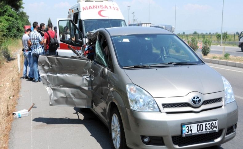 Manisa'daki kazada 1 kişi öldü, 4 kişi yaralandı