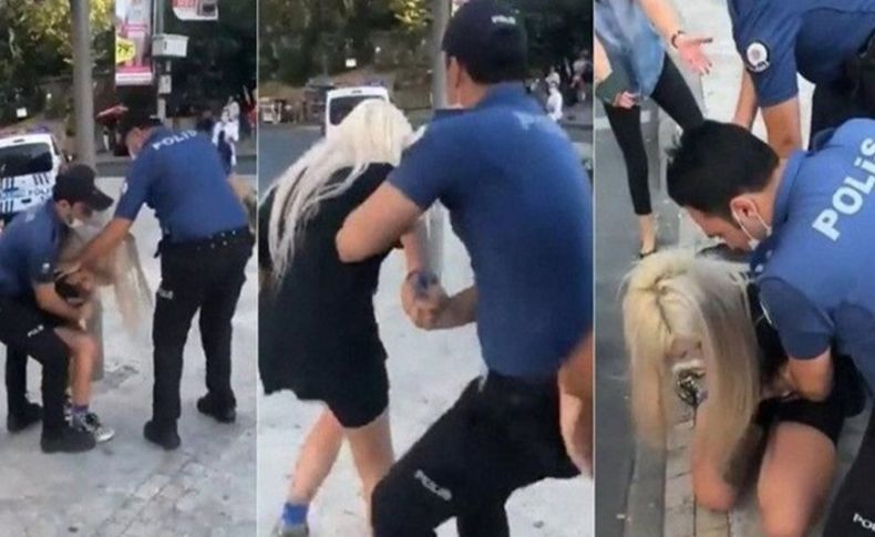 Görüntüler tepki çekmişti: O iki polise uzaklaştırma