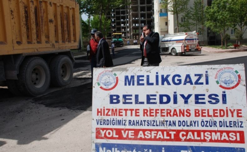 Melikgazi Belediyesi, yol yapımı için 320 bin ton asfalt üretimi yapacak
