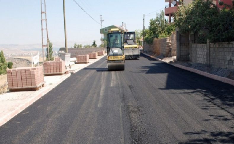 Melikgazi'nin, sokak ve caddeler için 12 bin ton asfalt kullanacak