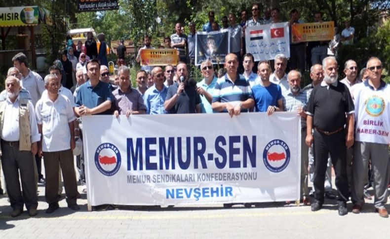 Memur-Sen’den darbe protestosu