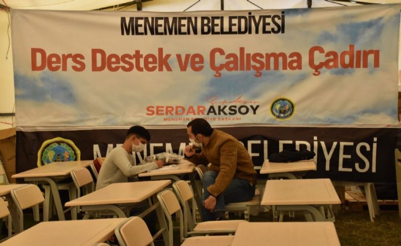 Menemen Belediyesi’nden depremzedeler için bir önemli hizmet daha