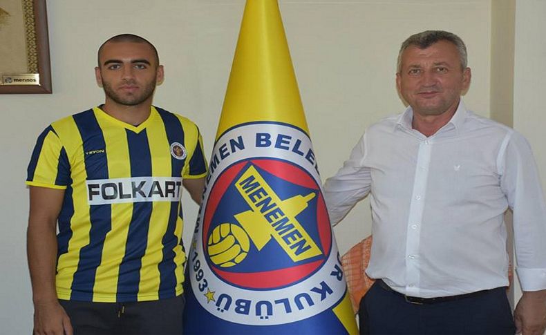 Menemen Belediyespor Deniz'le imzaladı