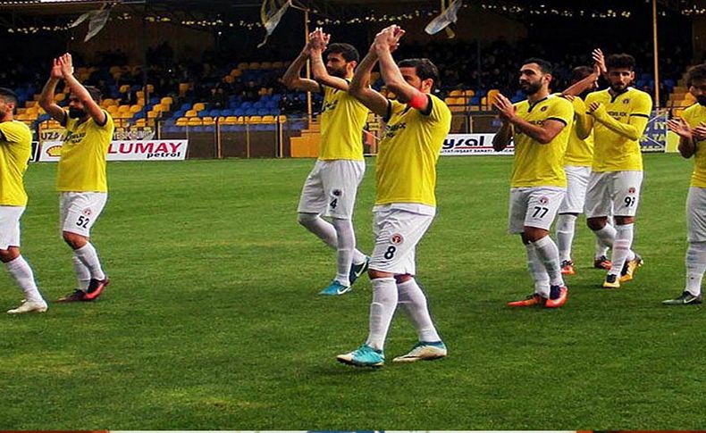 Menemen Belediyespor evinde bonkör