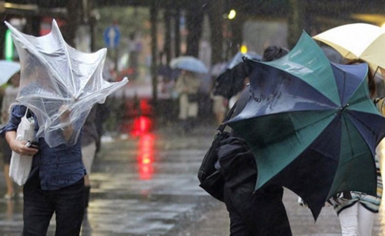 Meteoroloji'den sağanak ve şiddetli rüzgar uyarısı