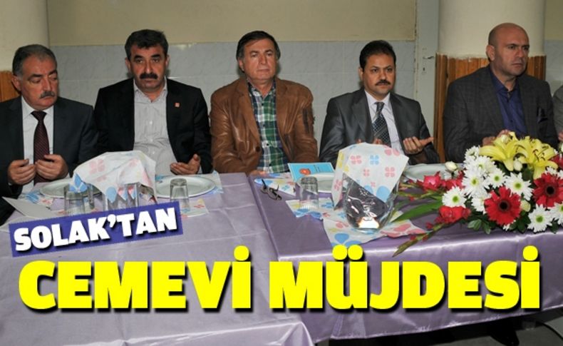 Metin Solak'tan Cemevi müjdesi