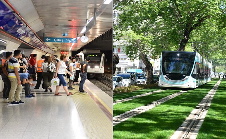 Metro ve tramvayda seferler sıklaşıyor