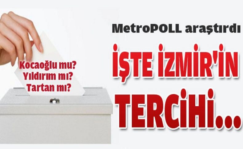 MetroPOLL sordu; 'İzmirli kimi istiyor''