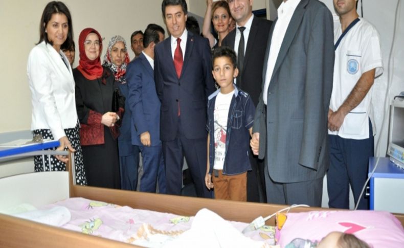 Midyat’ta erişkin yoğun bakım ve yeni doğan üniteleri açıldı