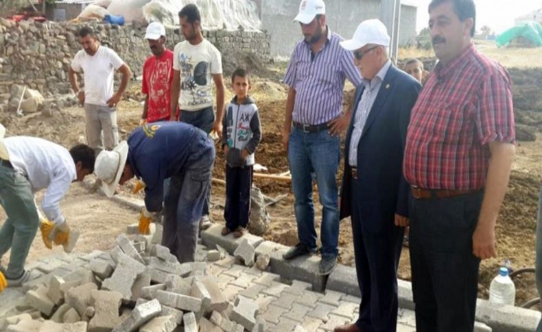 Milletvekili Karayel, Tomarza’daki çalışmaları inceledi