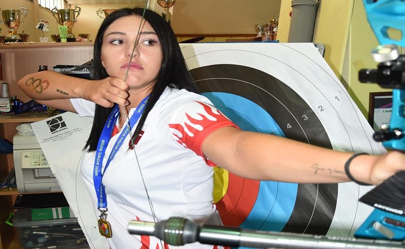 Milli okçu Yasemin'in hedefi olimpiyat madalyası