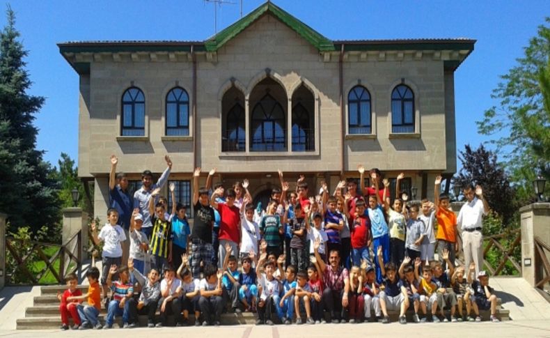 Minik izciler yaz okulunu tamamladı