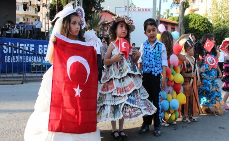 Miniklerden ‘doğaya sahip çık’ defilesi