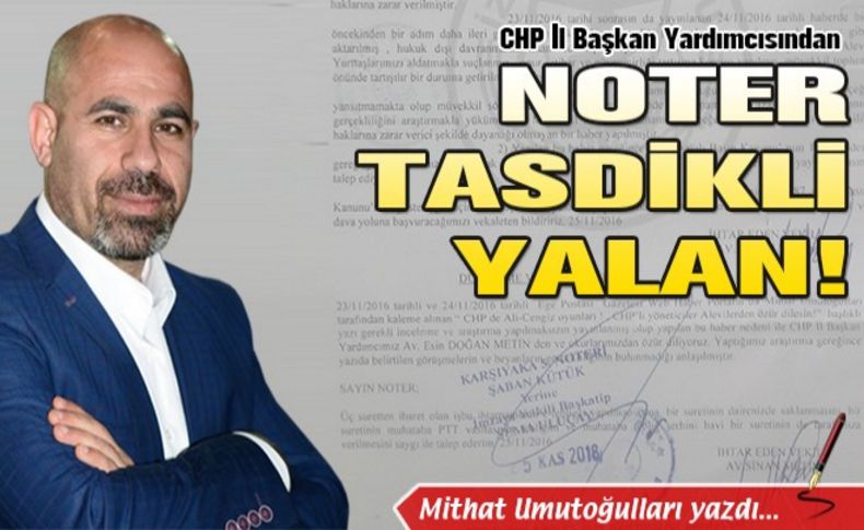 Mithat Umutoğulları'nın kaleminden