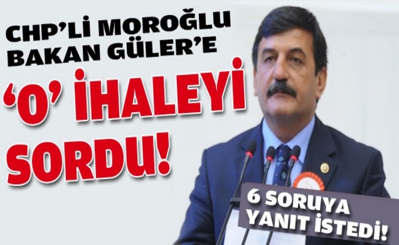 Moroğlu: “İhaleler, KİK kapsamı dışında mı tutulacak'”