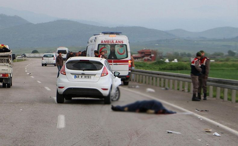 Motosiklet sürücüsü ilk kazadan kurtuldu, ikincide öldü