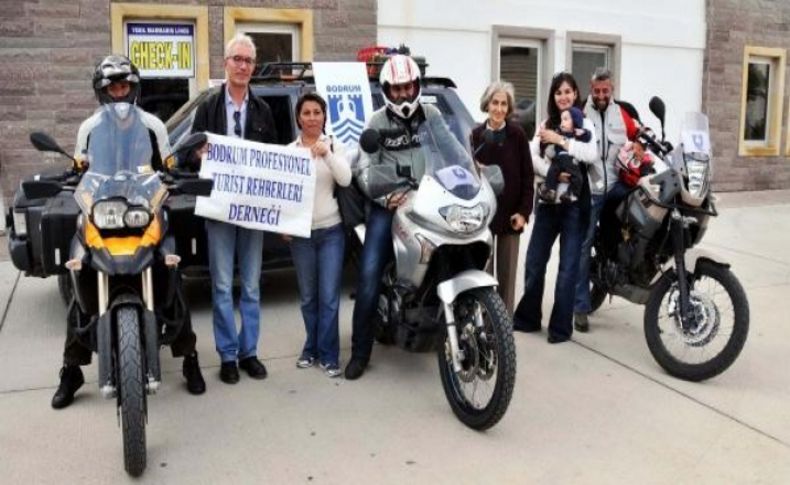 Motosikletle 10 bin kilometre yol yapacaklar