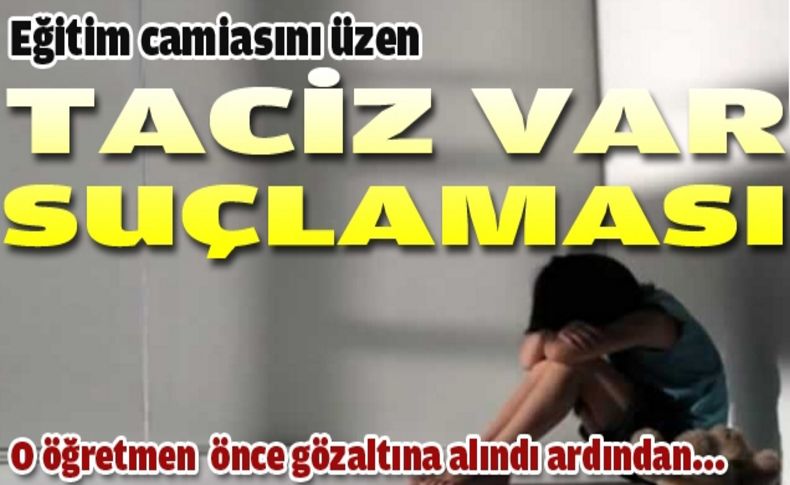 Müdür Yardımcısına taciz gözaltısı