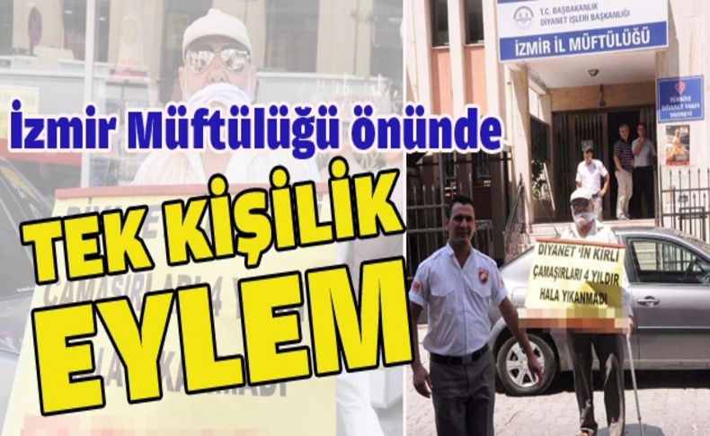 Müftülük önünde eylem