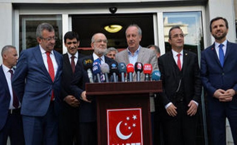 Muharrem İnce'den Karamollaoğlu'na ziyaret