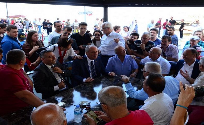 Muharrem İnce ile İzmir'de mini zirve!