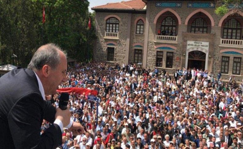 Muharrem İnce startı Ankara'dan verdi