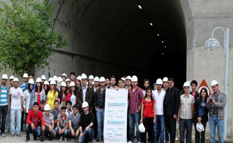 Mühendis adayları Berke Barajı'nı gezdi