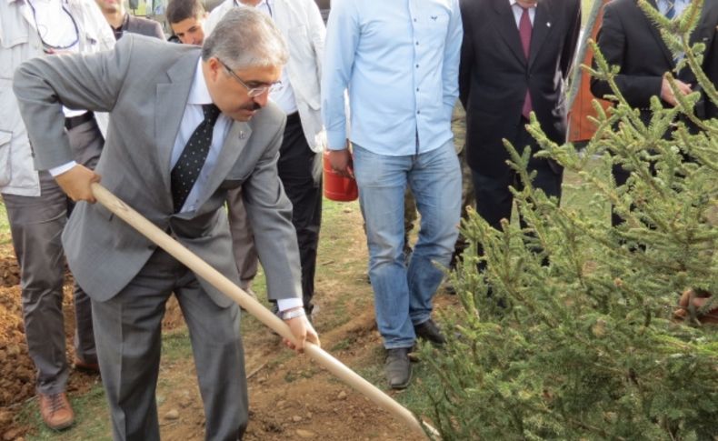 Muş'ta Gül'ün ziyaretinin anısına 5 bin fidan dikildi