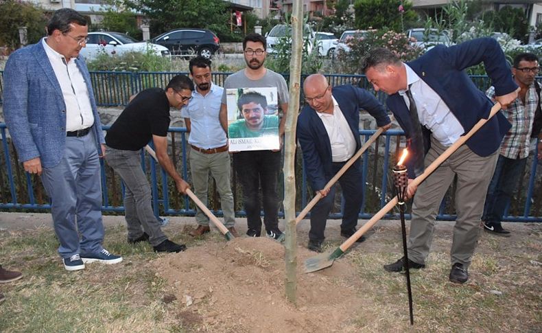 Narlıdere’de sekiz fidana sekiz Çınar