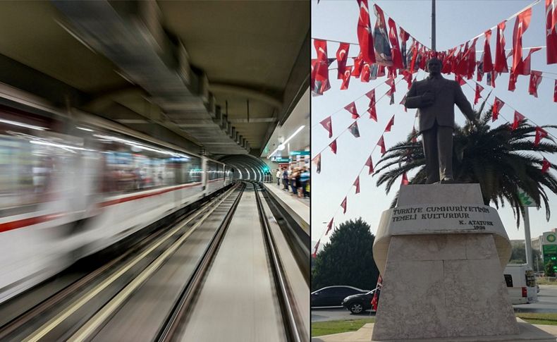 Narlıdere metro inşaatı nedeniyle yol güzergahı değişiyor