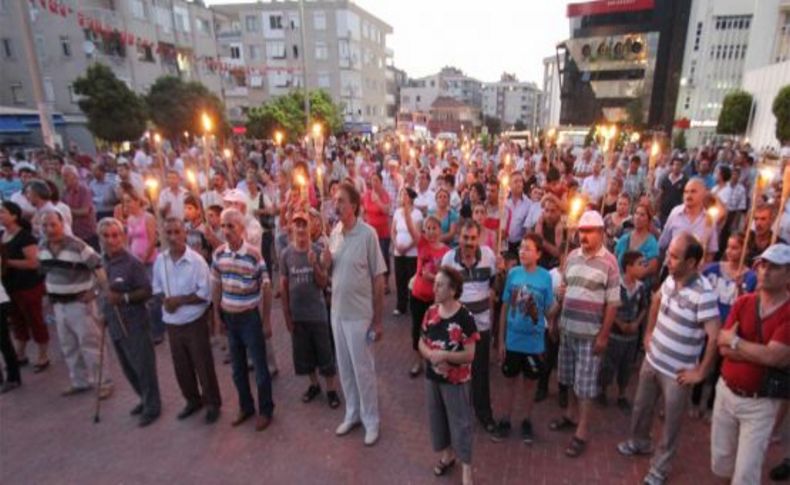 Narlıdere’de Sivas yürüyüşü
