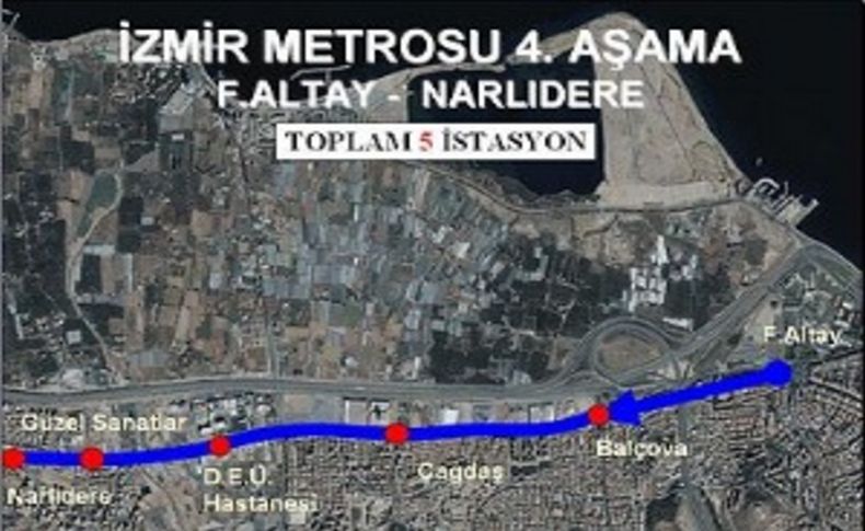 Narlıdere metrosu yola çıkıyor!