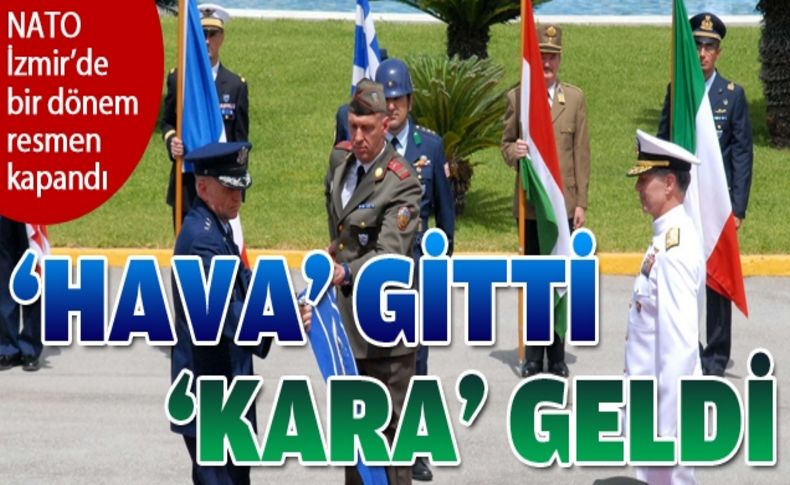 NATO İzmir, Müttefik Hava Komutanlığı resmen kapandı