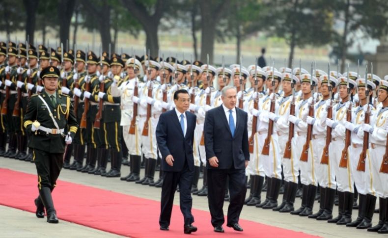 Netanyahu Çin’de askeri törenle karşılandı