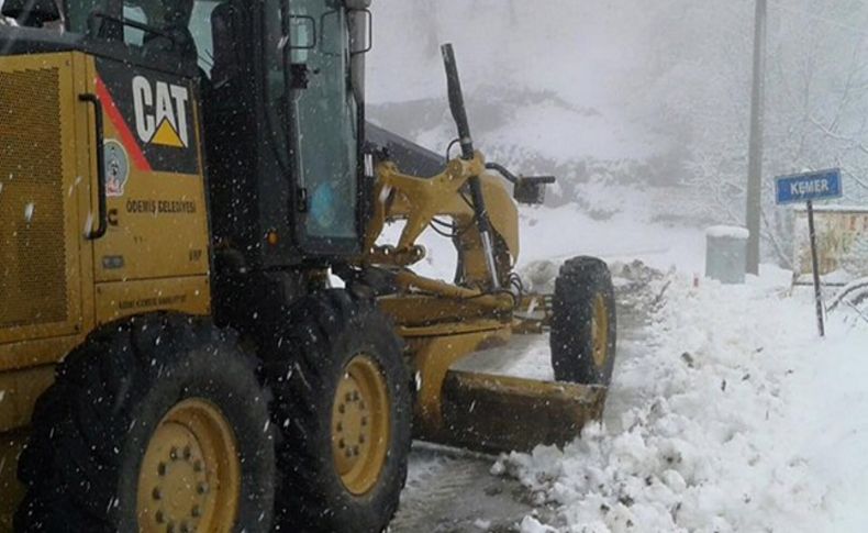 Ödemiş Belediyesi, soğuk hava koşulları için tedbirlerini aldı