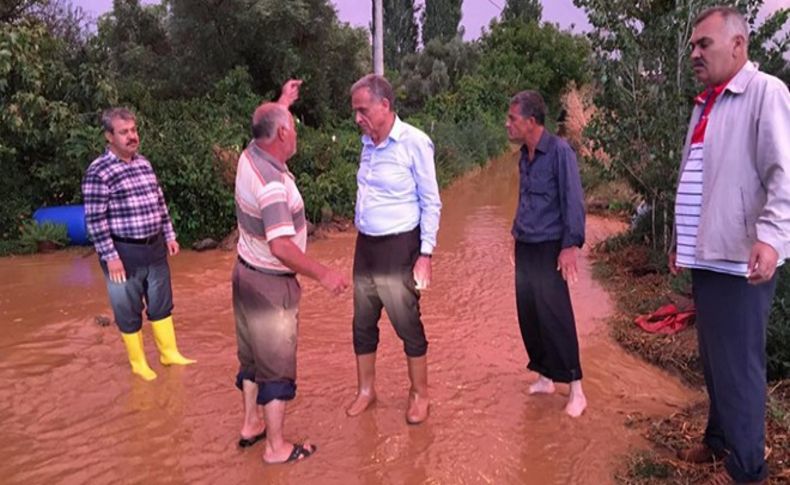 Ödemiş Belediyesi'nden 'yağış' seferberliği