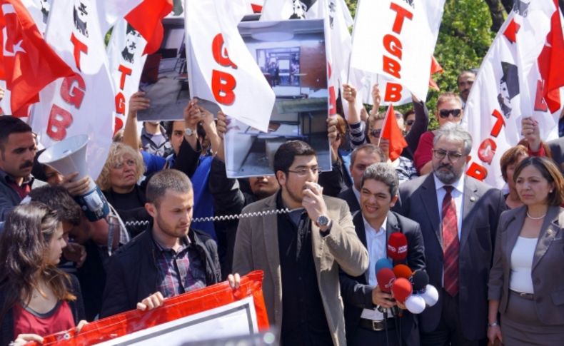 ODTÜ olayları, TBMM girişinde protesto edildi