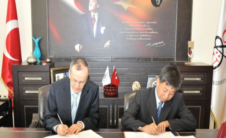 OKÜ ve Çin'in Shenyang üniversitesi arasında işbirliği anlaşması imzalandı