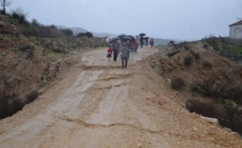 Aydın'da 25 öğrencinin çileli okul yolu...