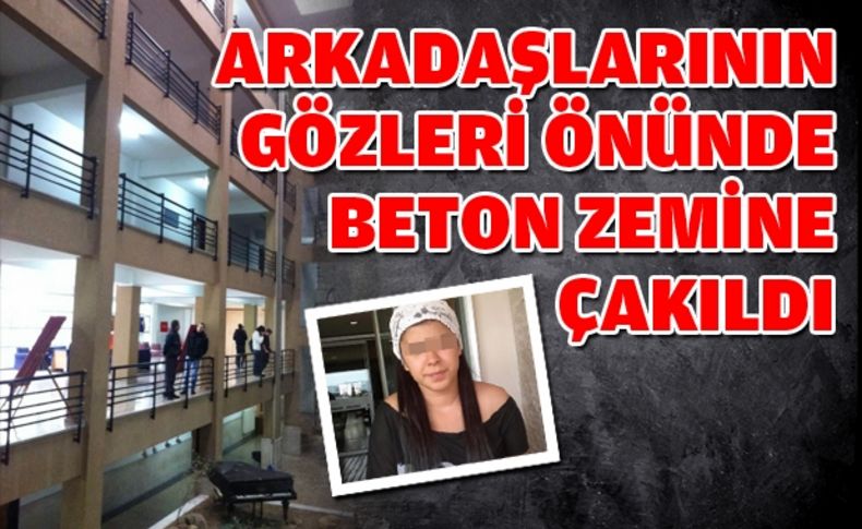 Okulun 4'üncü katından düşen kız yaşam savaşı veriyor