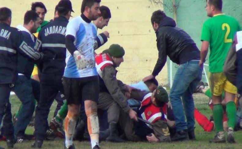 Olaylı maça küme düşürme ve gelecek sezon sonuna kadar saha kapatma cezası