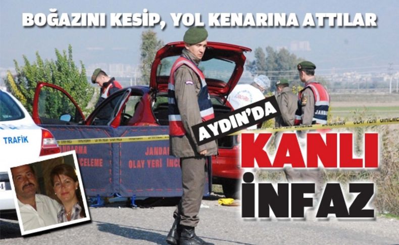 Öldürdükleri şoförü yol kenarına attılar