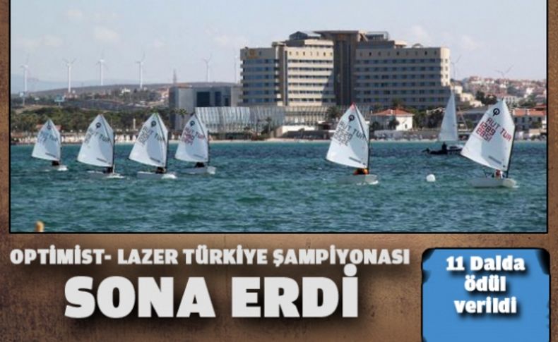 Optimist- lazer türkiye şampiyonası sona erdi