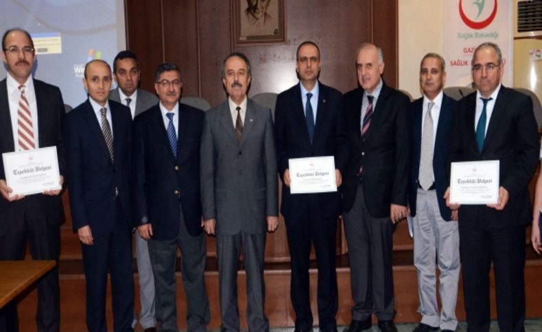 Organ naklinde başarılı olan 3 hastaneye teşekkür belgesi verildi