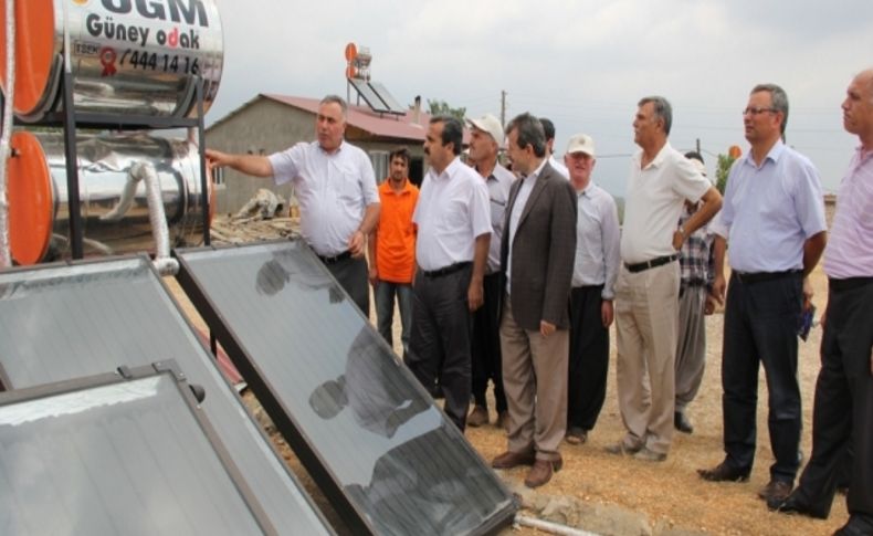 ORKÖY, güneş enerjisi sistemiyle köylünün yaşam standartını yükseltti