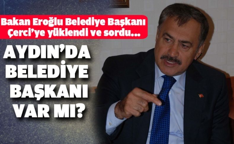 Orman ve Su İşleri Bakanı Eroğlu Aydın'a kolları dolu geldi